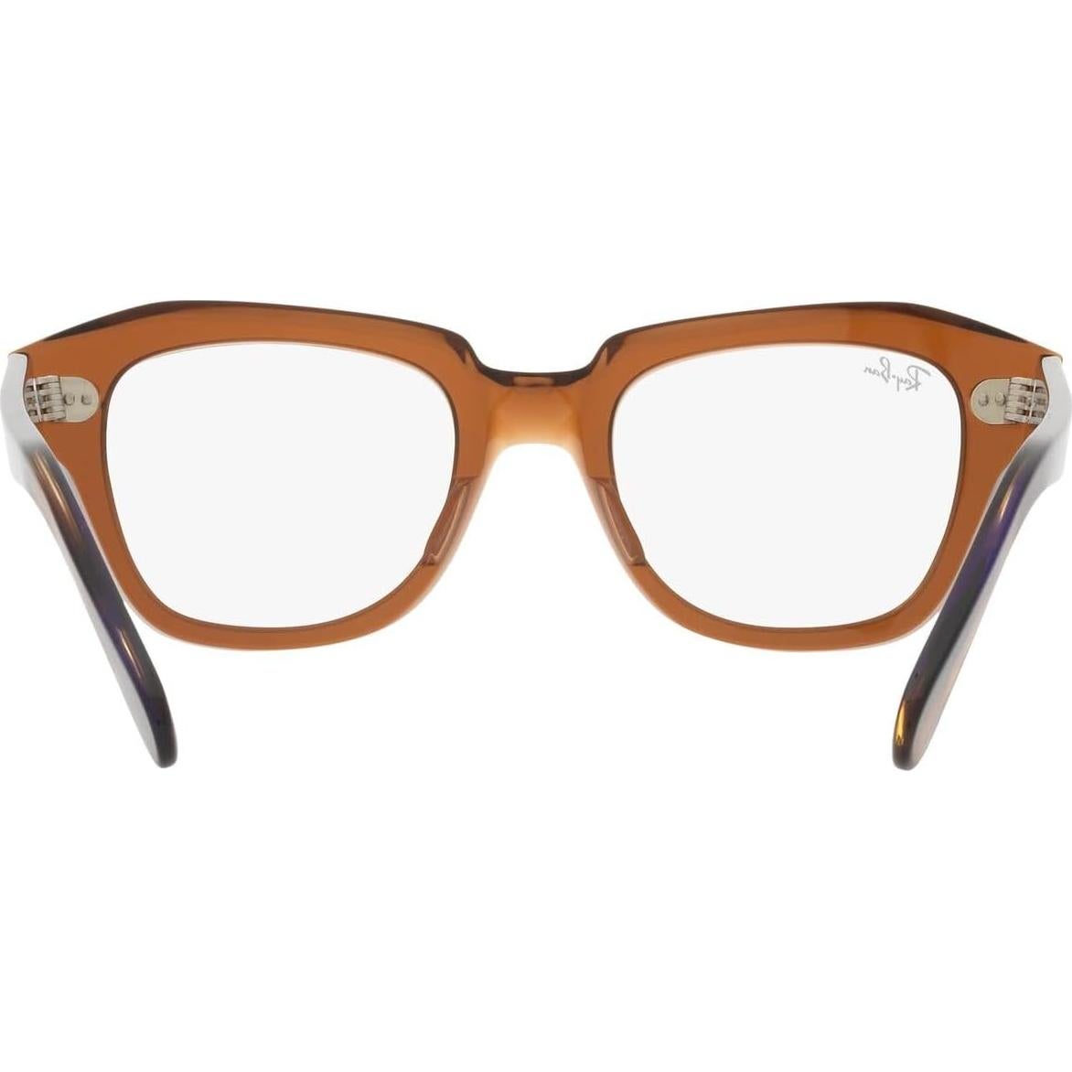 Gafas Ray-Ban Rx5486 State Street Cat Eye 48mm Marrón