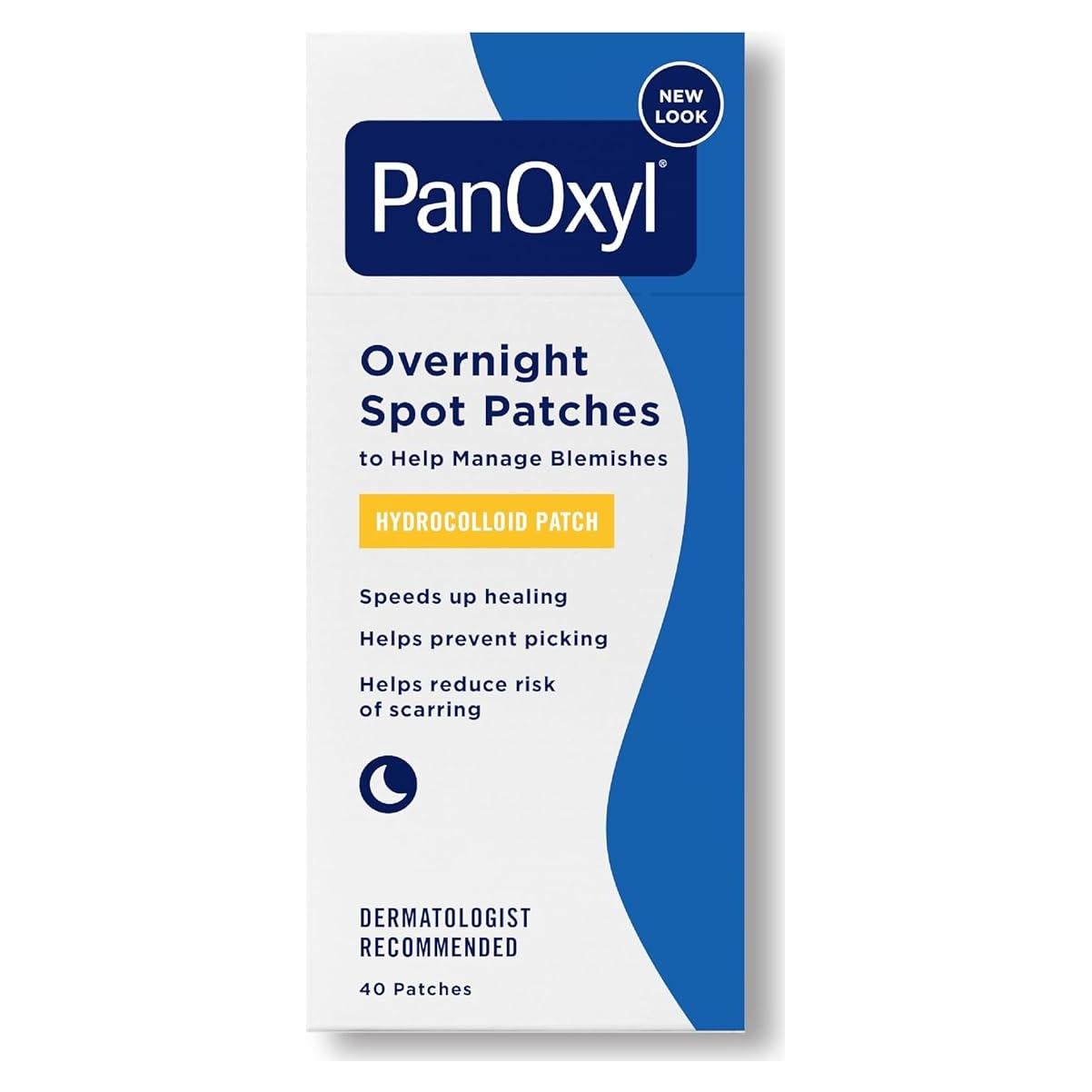 Parche de Puntos PanOxyl PM Noche 40 Piezas Hidrocoloide