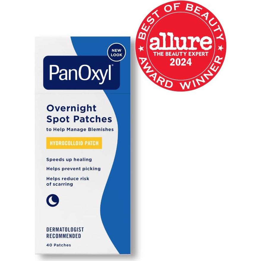 Parche de Puntos PanOxyl PM Noche 40 Piezas Hidrocoloide