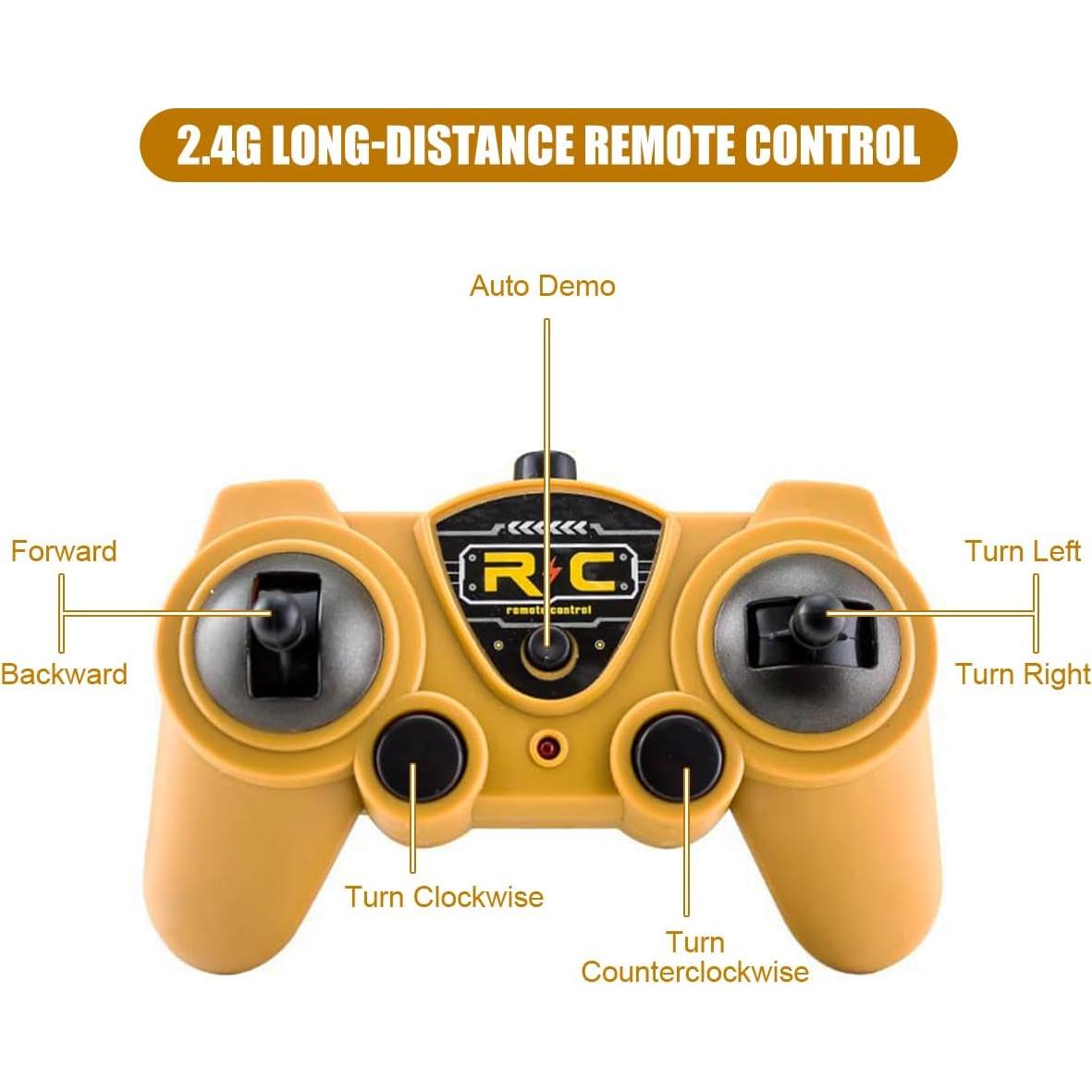 Camión Mezclador de Cemento RC Fistone 6 Canales 35.8cm