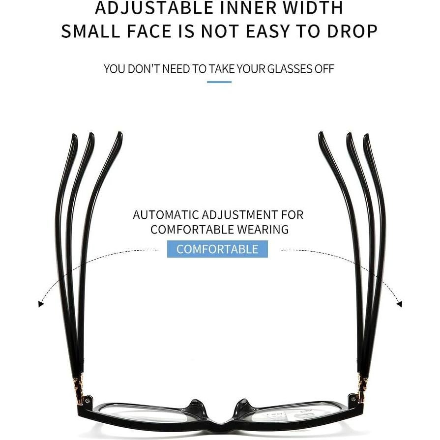 Gafas de lectura multifocal LEE BOYA 2.5X bloqueo luz azul