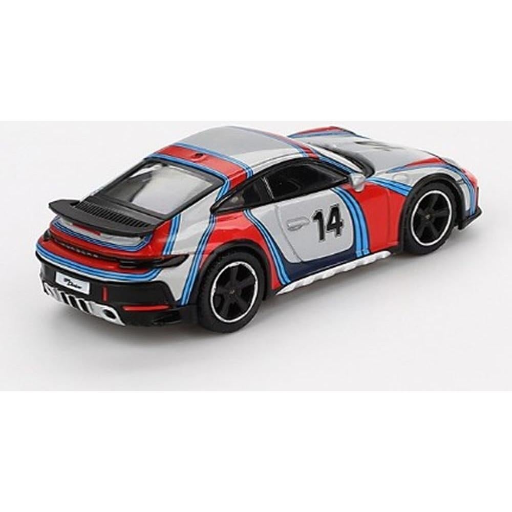 Mini GT 1/64 Porsche 911 Dakar Rally 1974 Gris Hielo