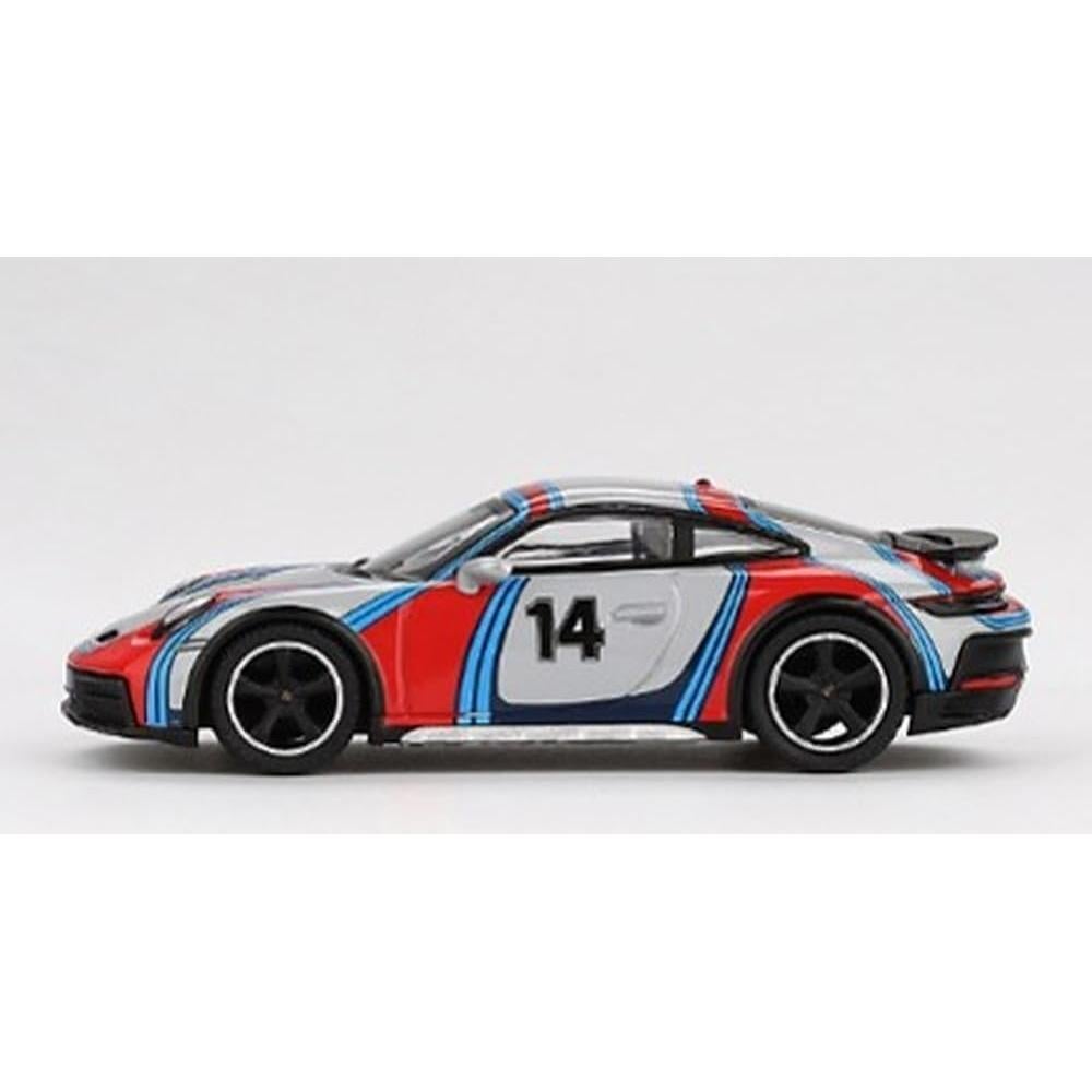 Mini GT 1/64 Porsche 911 Dakar Rally 1974 Gris Hielo