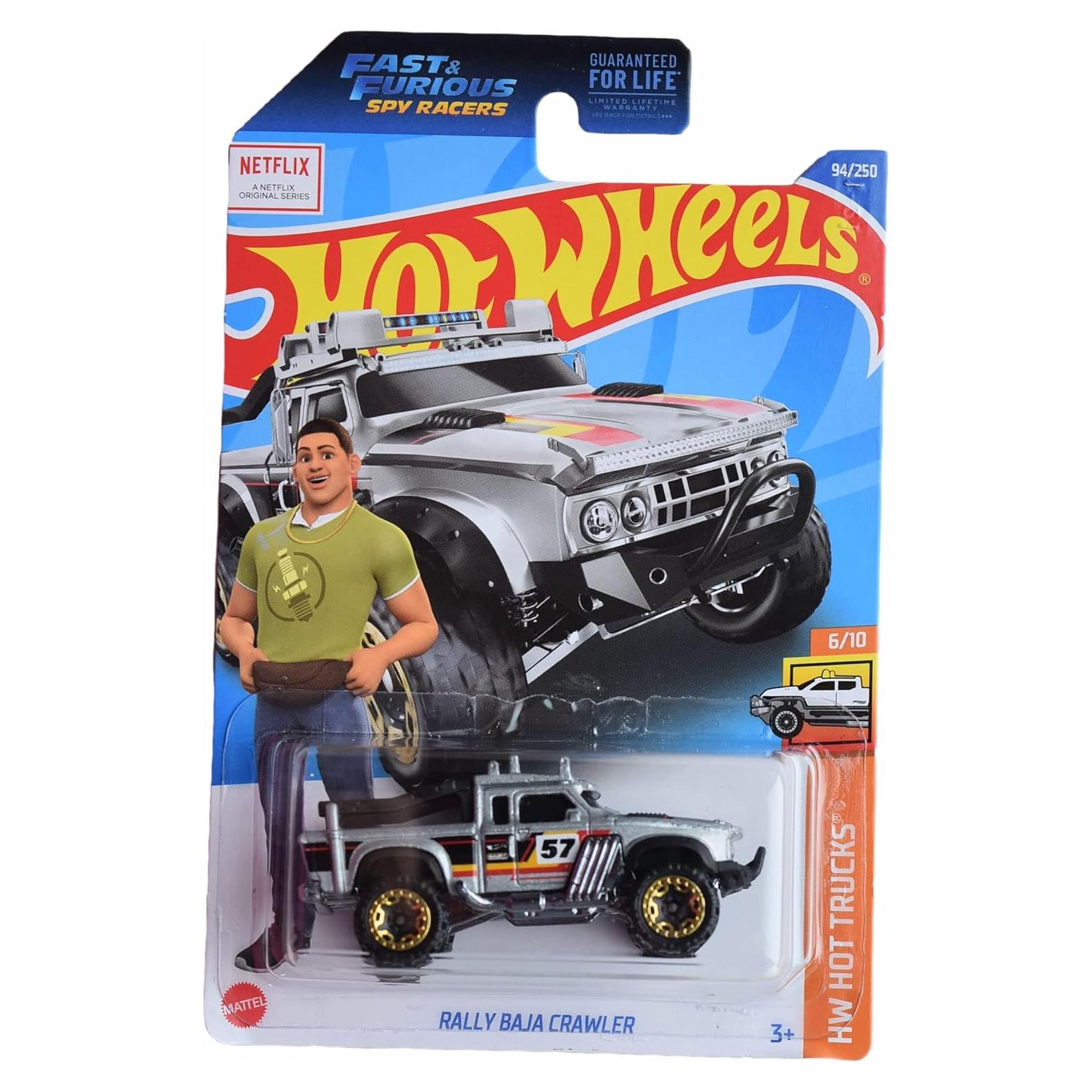 Hot Wheels Rally Baja Crawler 1:64 Mattel - Camión de Juguete
