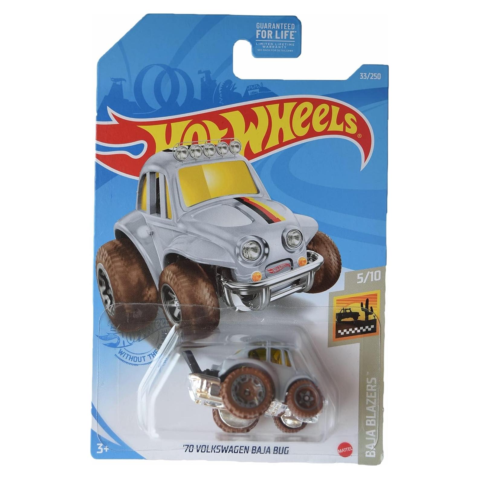Hot Wheels Volkswagen Baja Bug 1:64 Mattel 17.78x10.16cm
