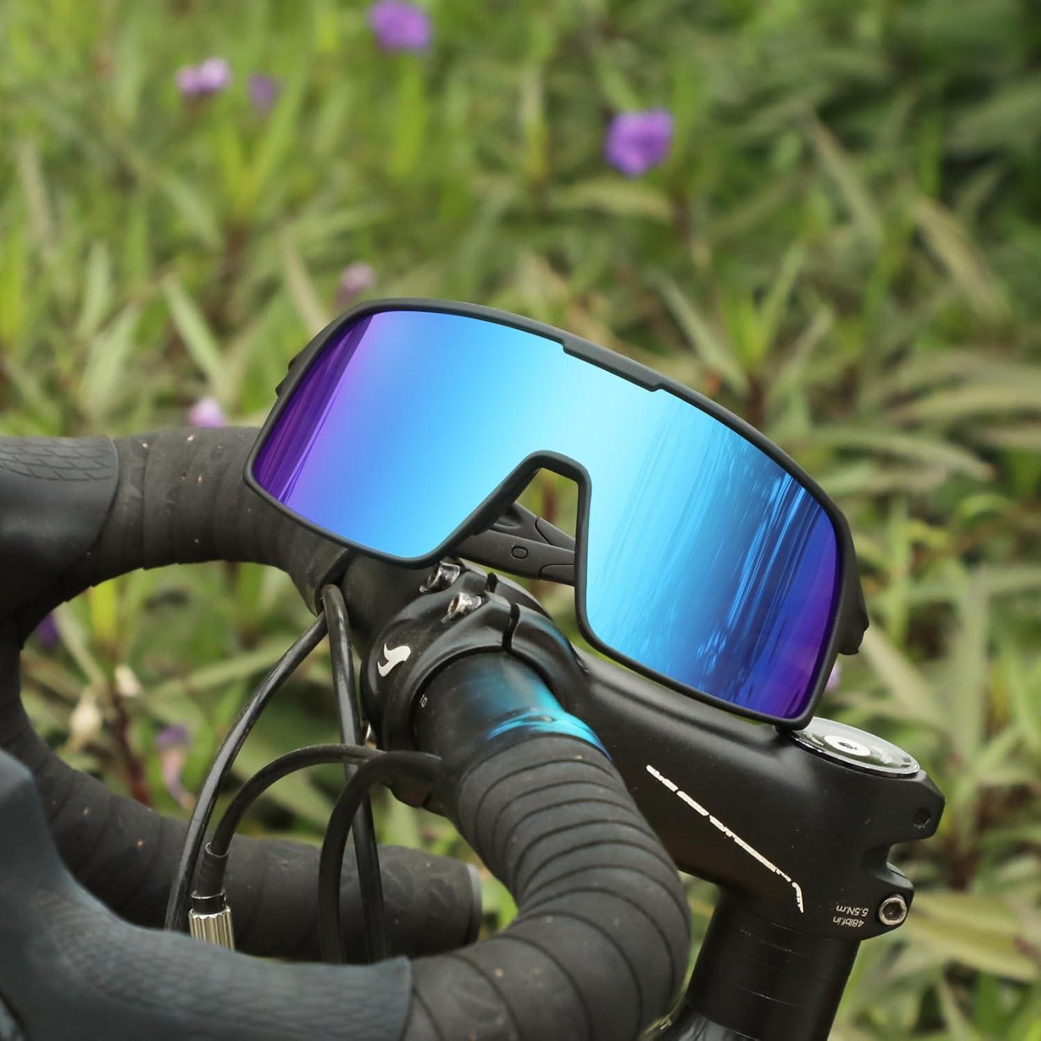Gafas de Ciclismo BangLong UV400, Ligeras y Comodas