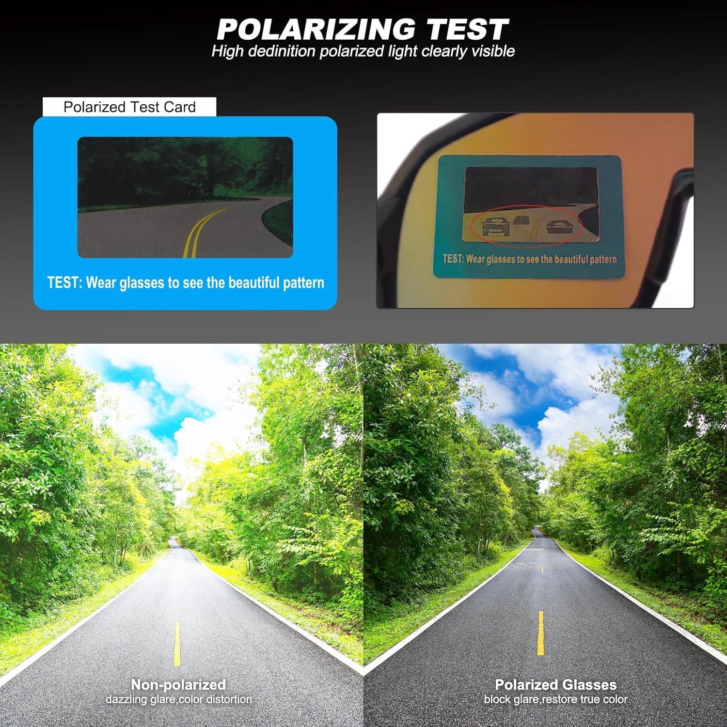 Gafas de Ciclismo BangLong UV400, Ligeras y Comodas