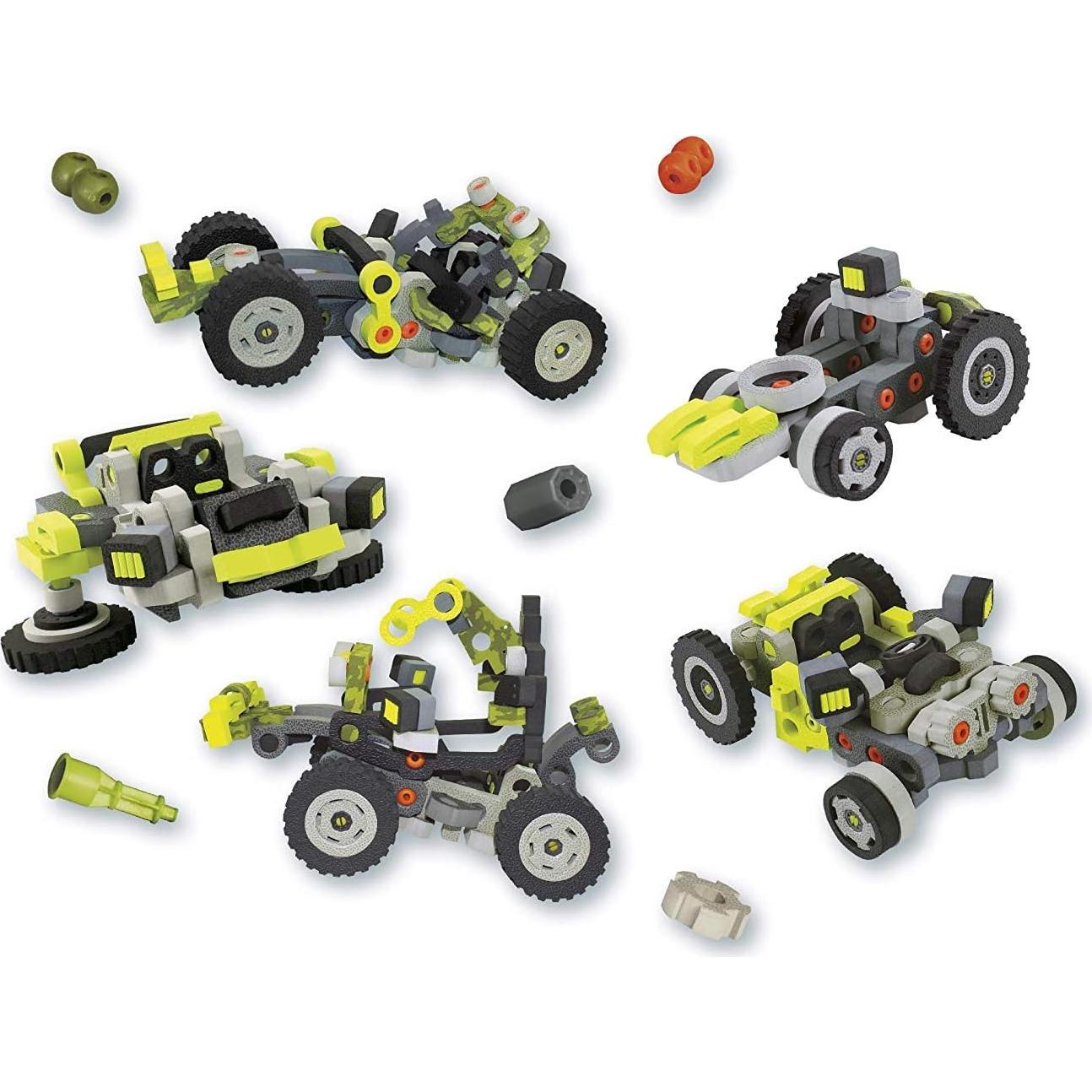 Set de Construcción 3 en 1 Bloco Toys Jeep Dune Buggy ATV 242 Piezas