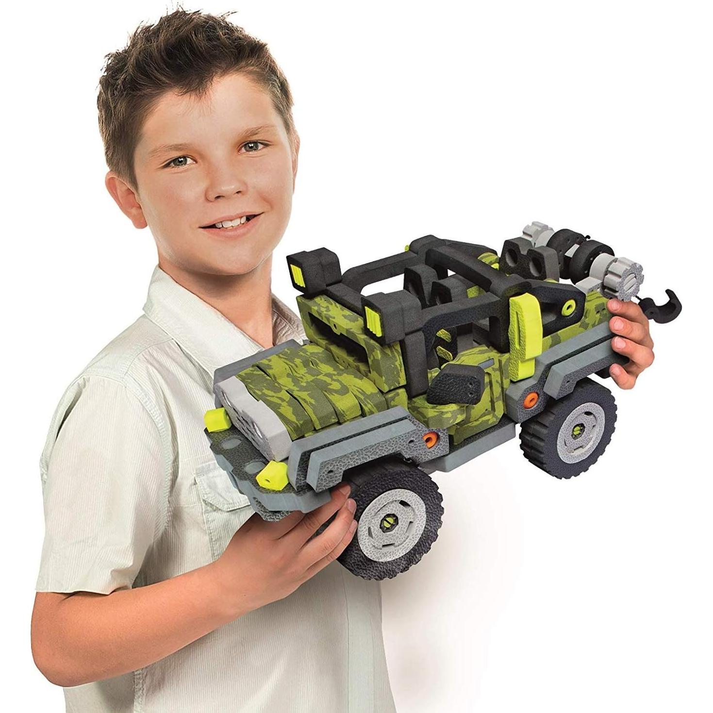 Set de Construcción 3 en 1 Bloco Toys Jeep Dune Buggy ATV 242 Piezas