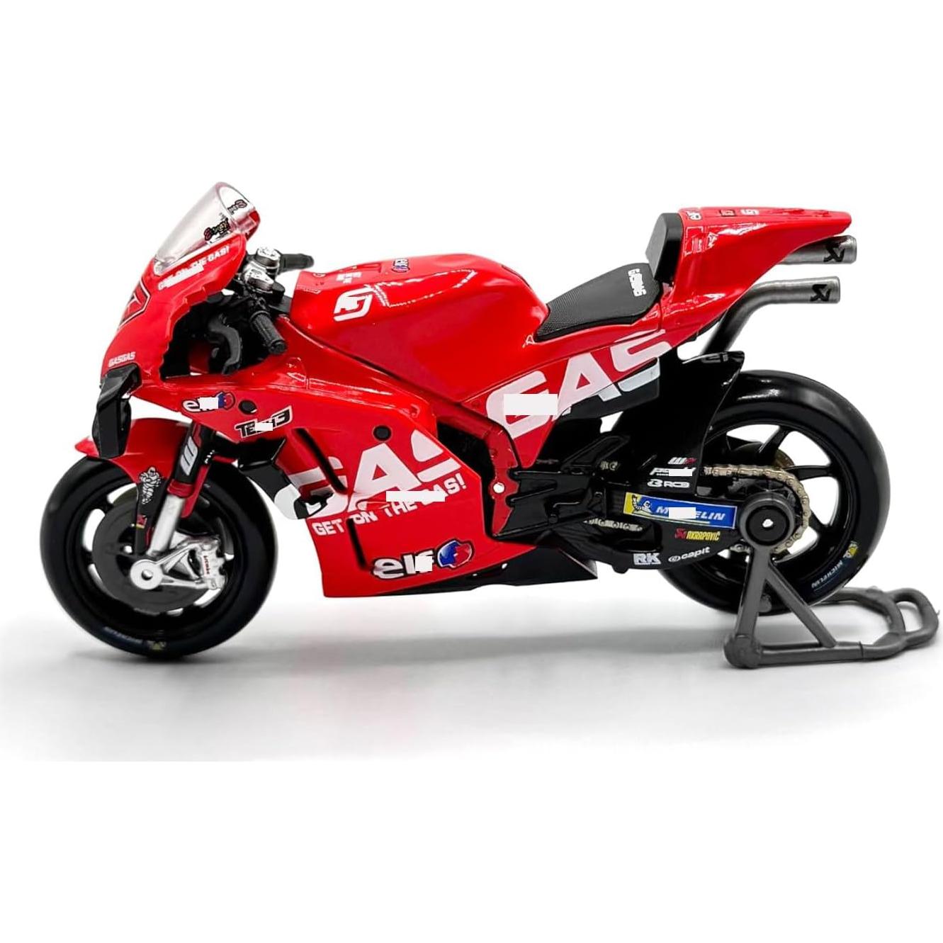 Motocicleta de Carreras 1:18 HTLNUZD GasGas Tech3 #37