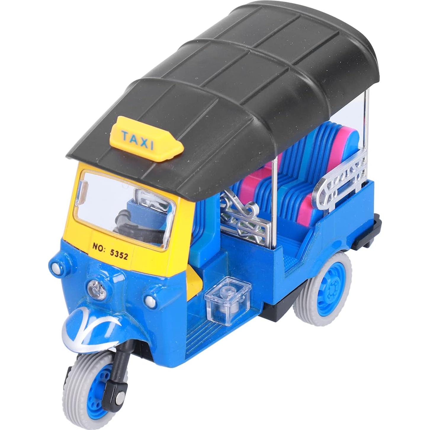 Triciclo retroceso RiToEasysports azul aleación para niños