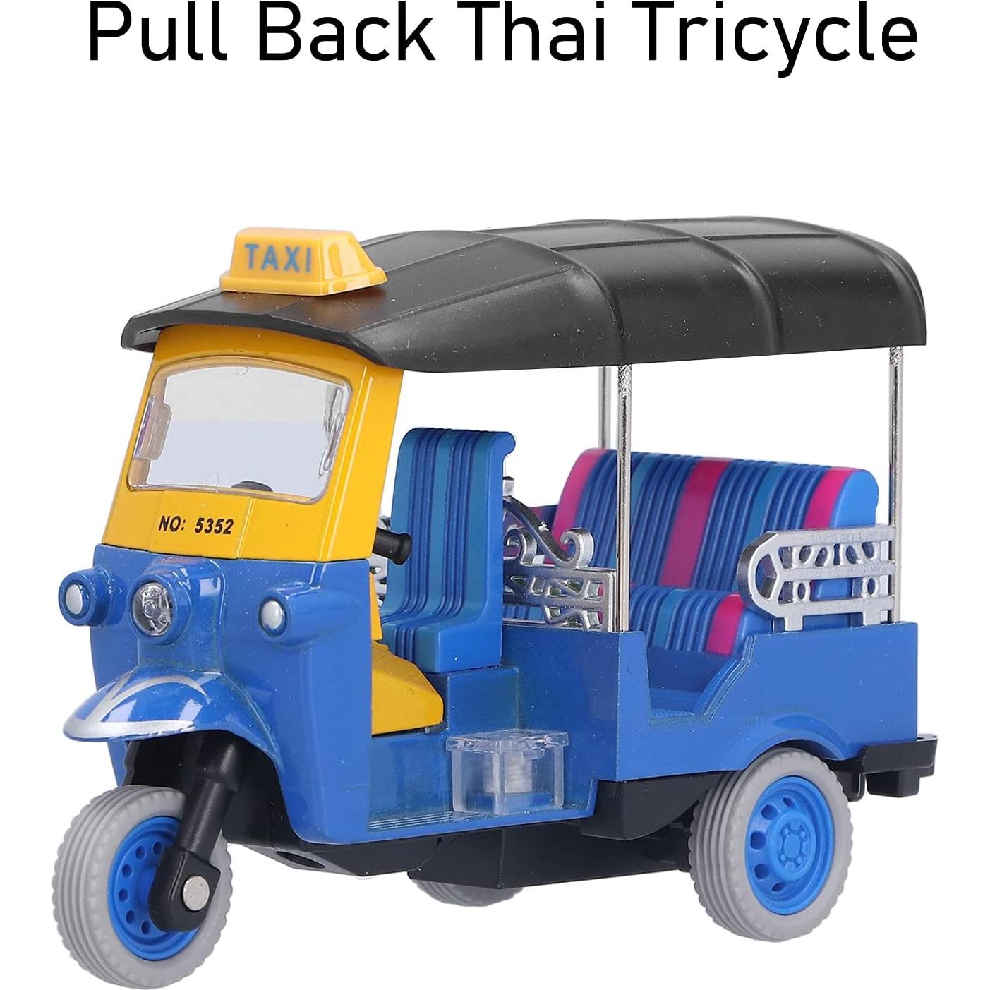 Triciclo retroceso RiToEasysports azul aleación para niños