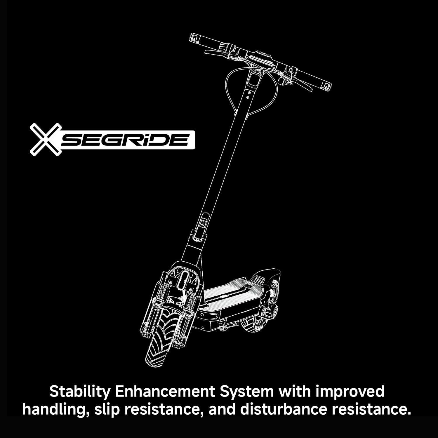 Scooter Eléctrico Segway MAX G3 - 80.5 km, Doble Suspensión