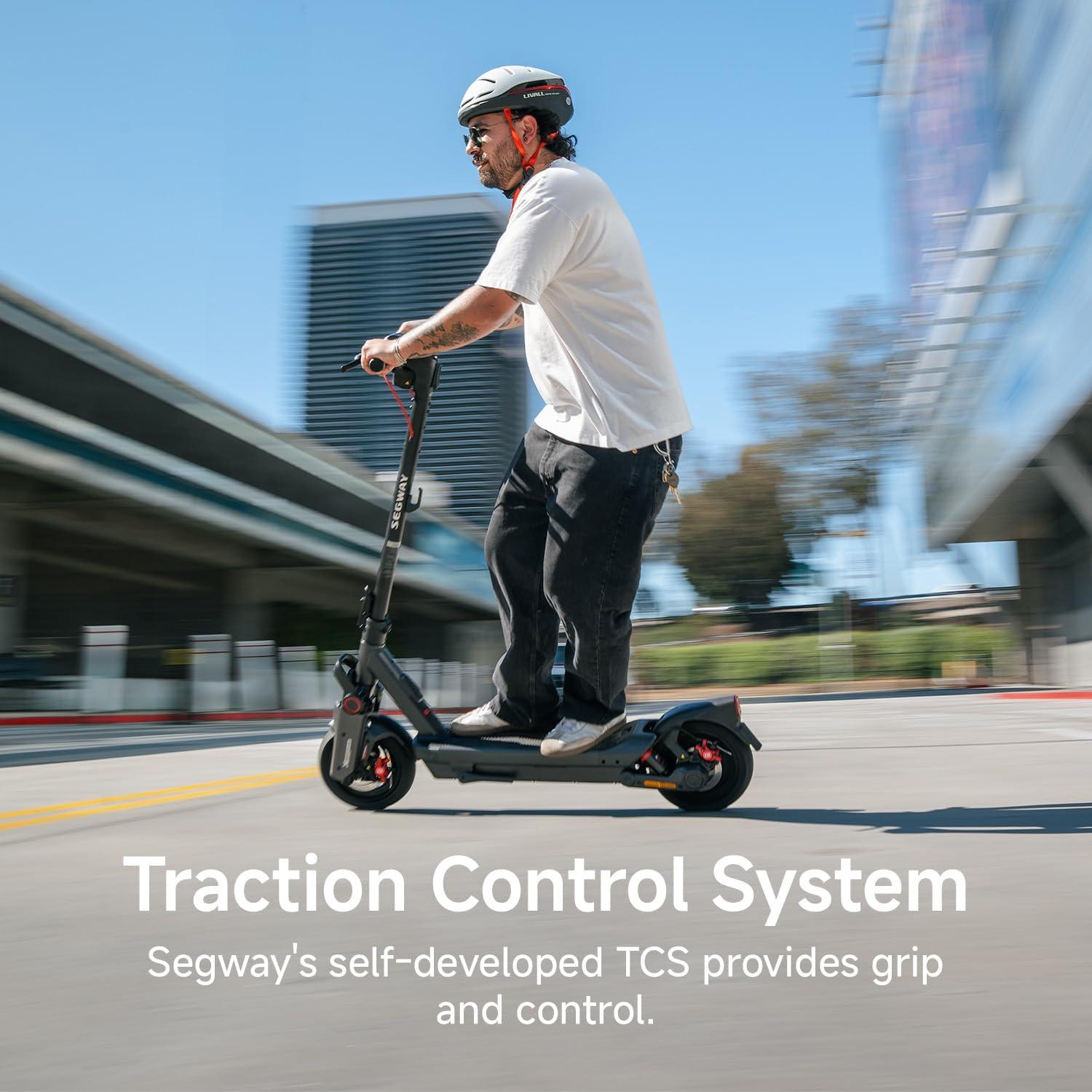 Scooter Eléctrico Segway MAX G3 - 80.5 km, Doble Suspensión