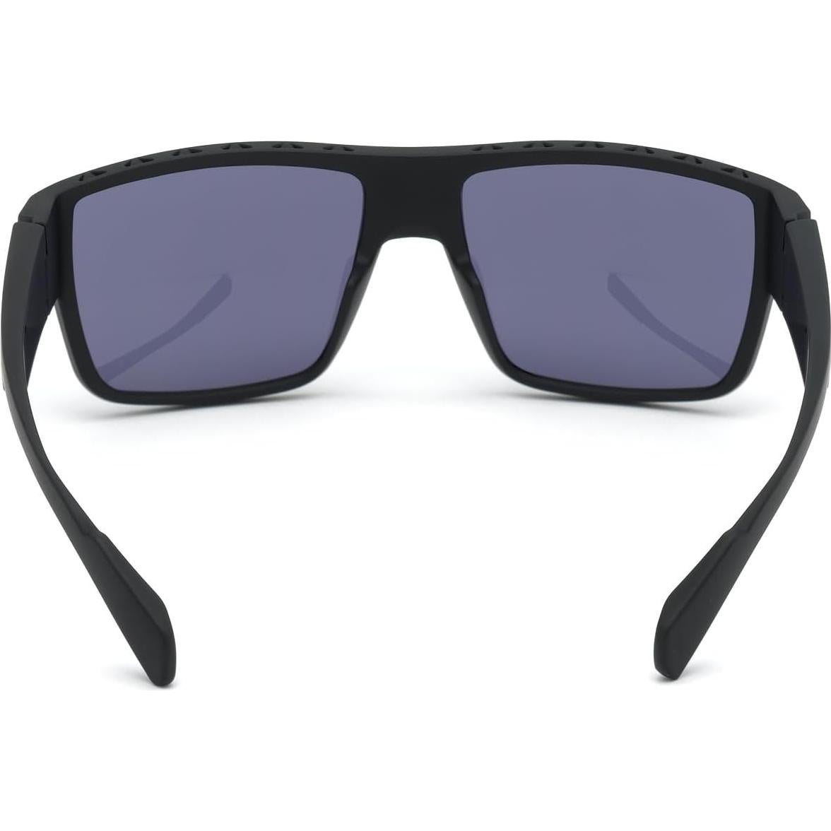 Gafas de Sol Polarizadas Redondas Adidas Hombres Negro Mate