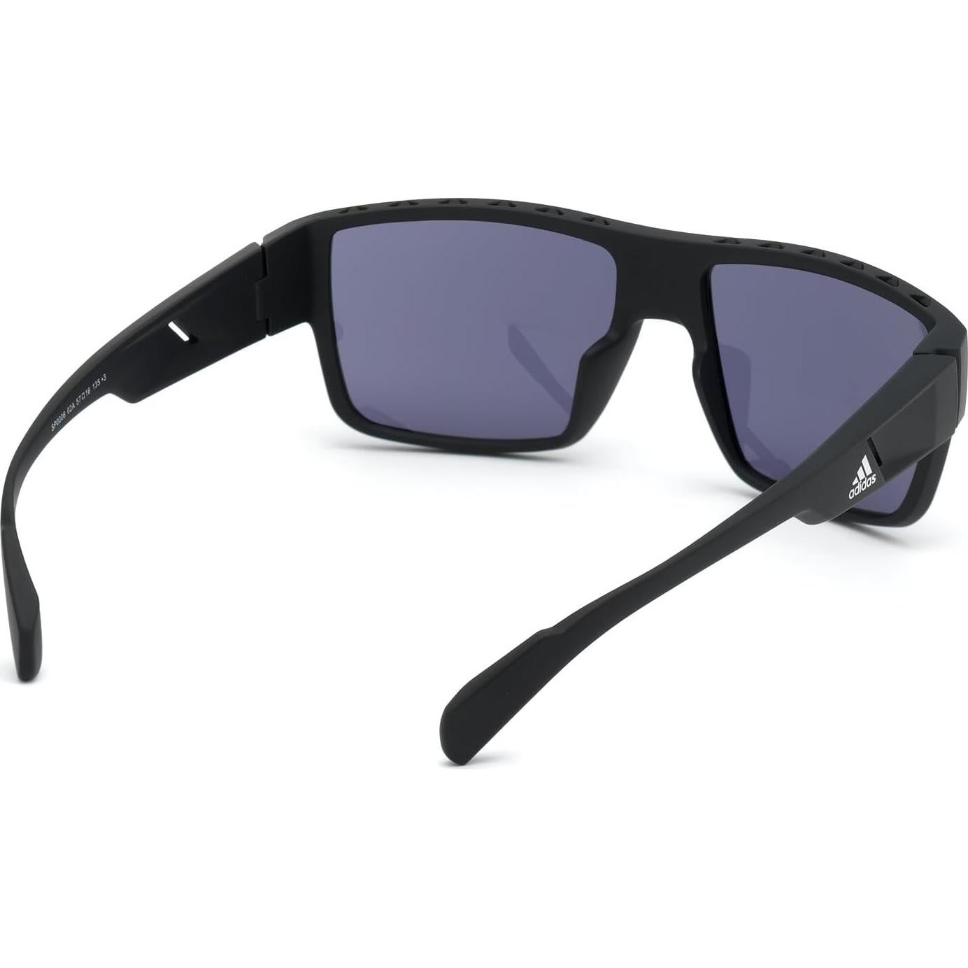 Gafas de Sol Polarizadas Redondas Adidas Hombres Negro Mate