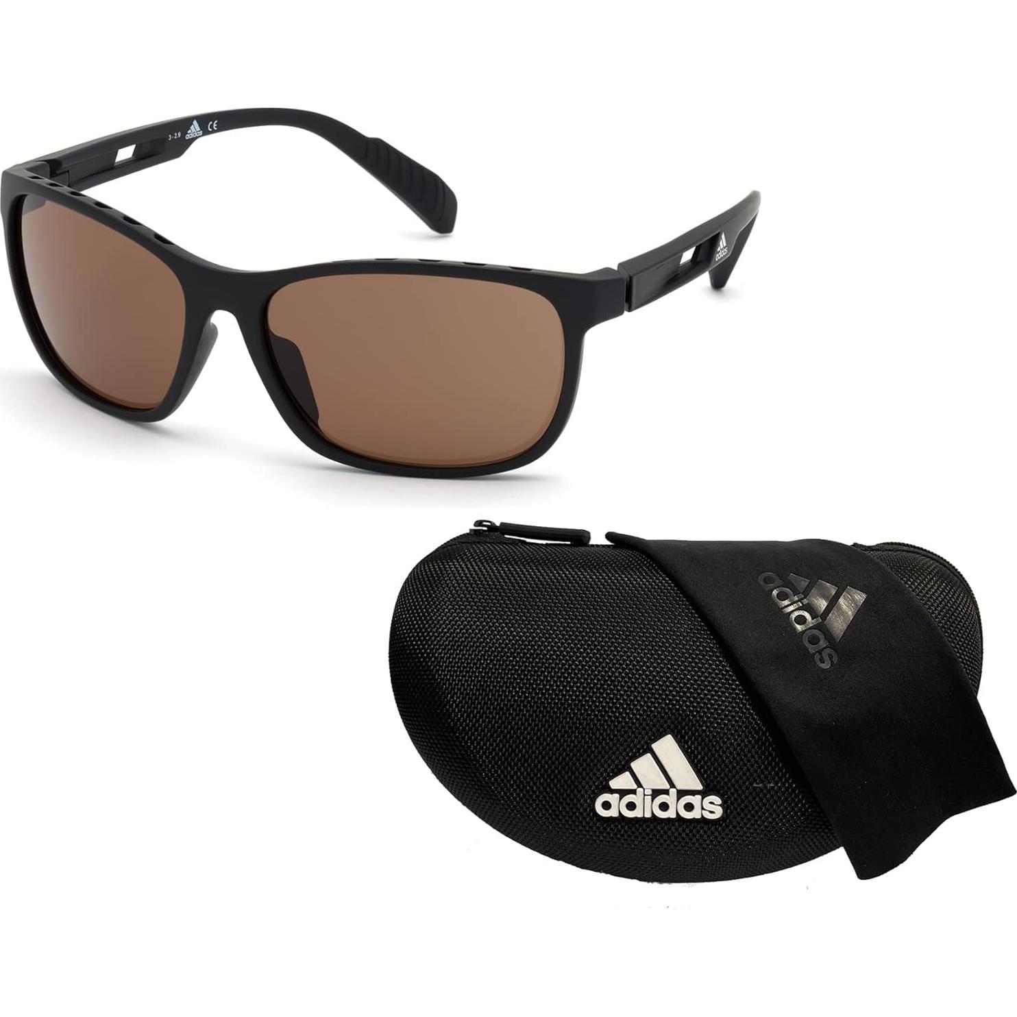 Gafas de sol Adidas SP0014 Cuadradas para hombres + Kit iWear
