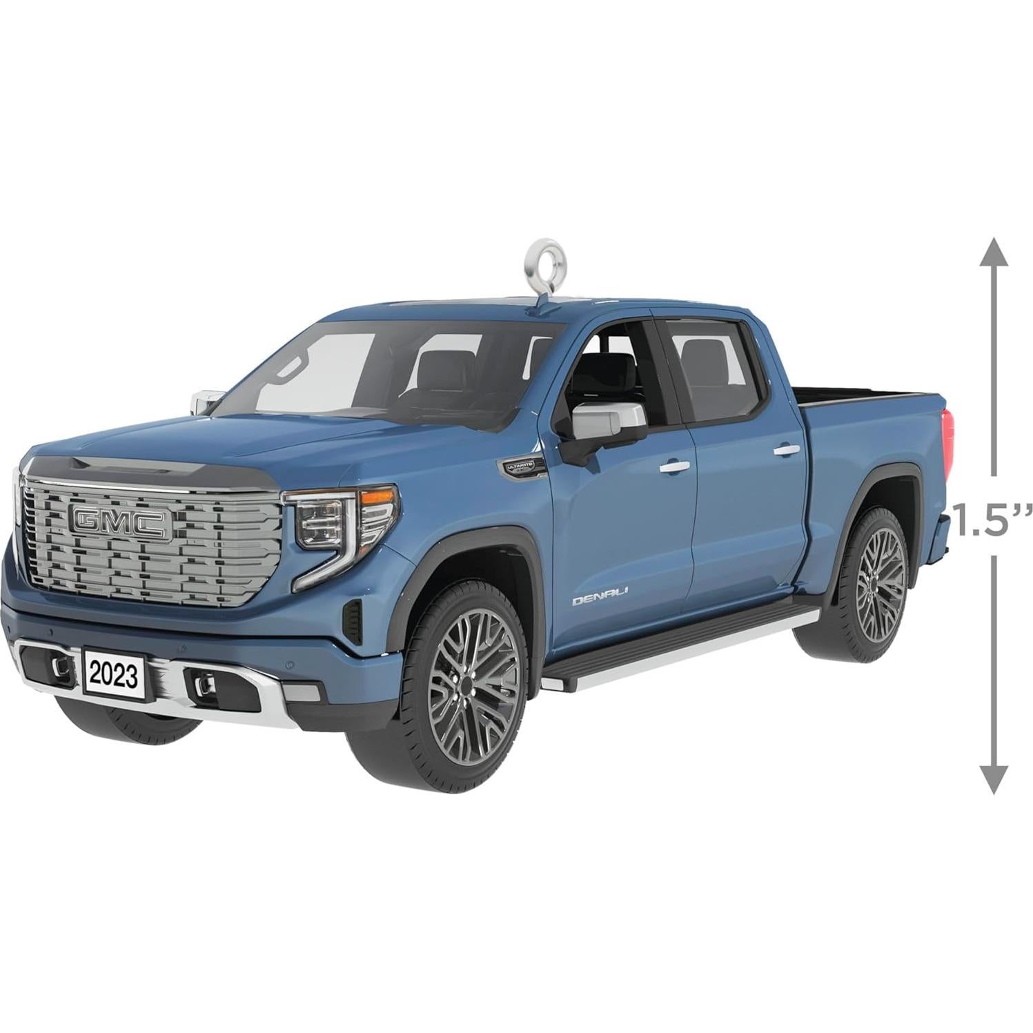 Adorno Navideño Hallmark 2024 GMC Sierra Denali Metal 11.4 cm