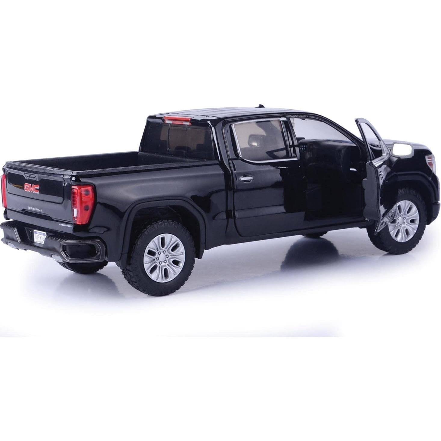 Modelo a Escala 1:27 MotorMax GMC Sierra 1500 Denali 2019 Negro