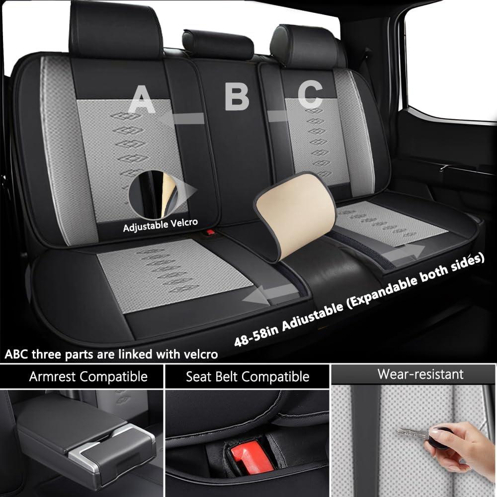 Fundas de Asiento Impermeables QUFEI para Lincoln Navigator 2000-2025