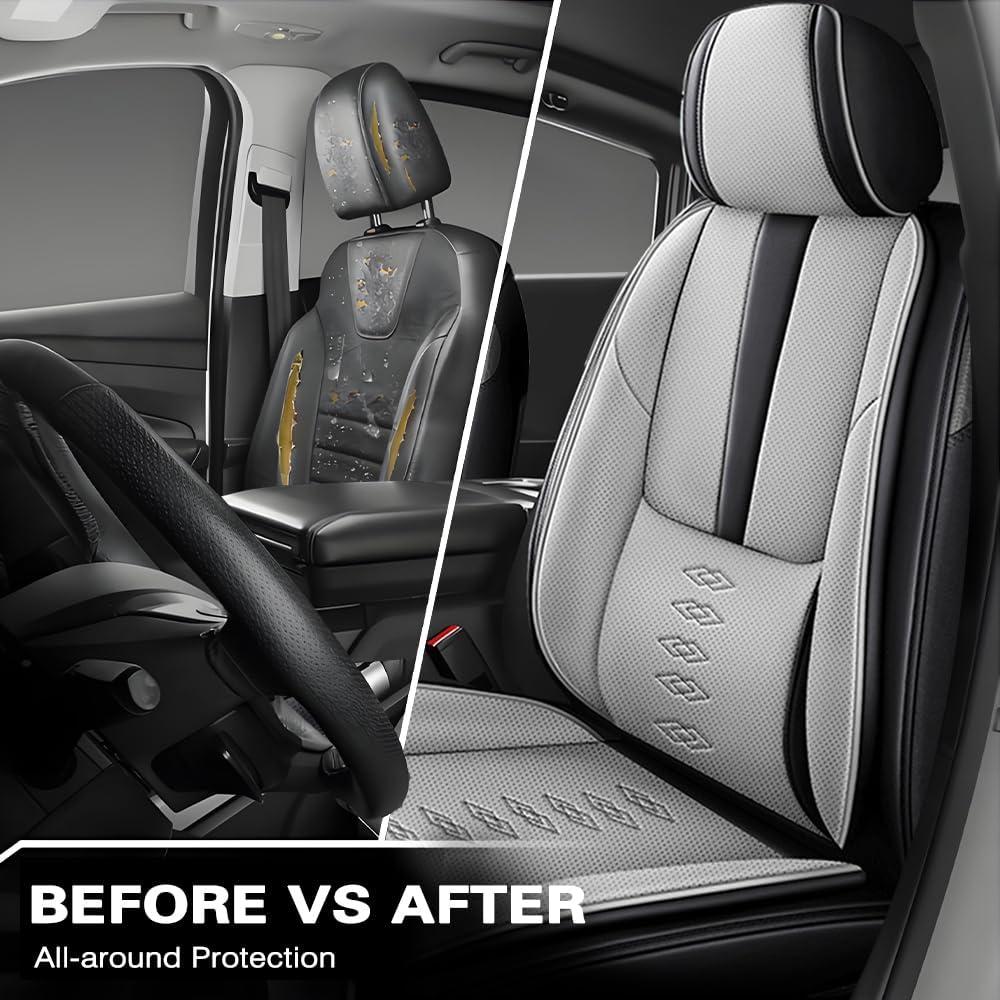 Fundas de Asiento Impermeables QUFEI para Lincoln Navigator 2000-2025