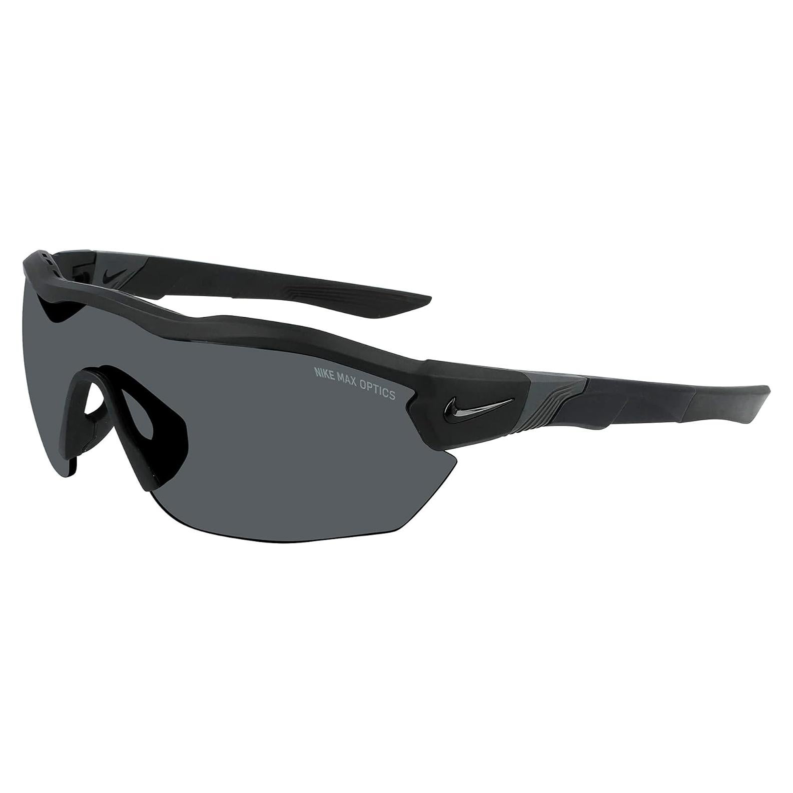 Show X3 Elite Rectangular Sunglasses, Matte Black, 61/15/130