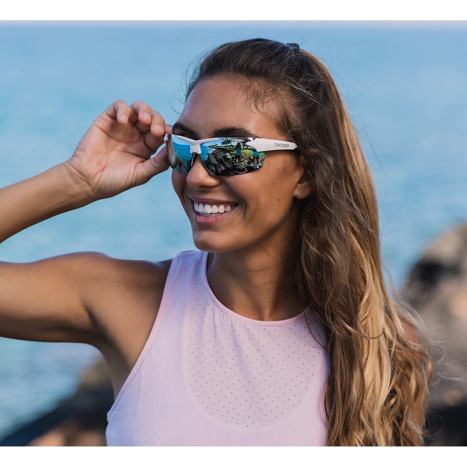 Gafas de sol Tifosi Track Sport - Lentes Ahumado Azul