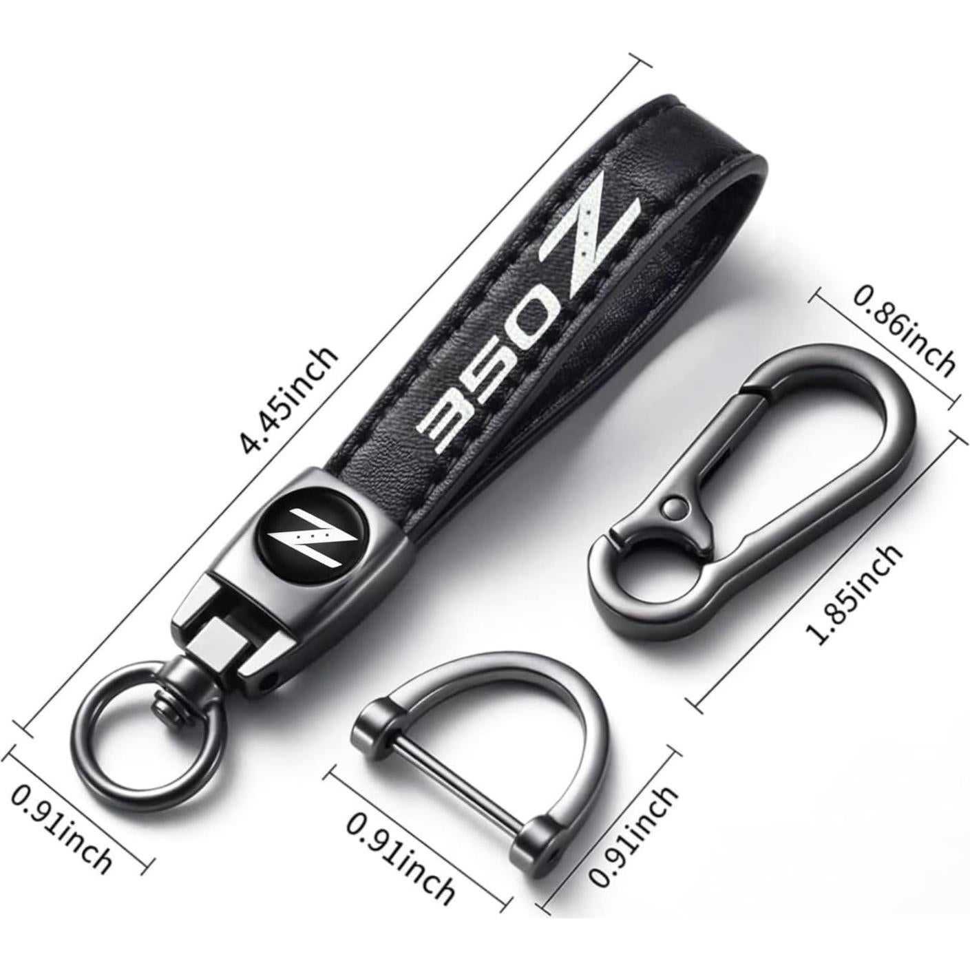 Llavero de Cuero Genuino YHKEJI con Destornillador - 3x2cm