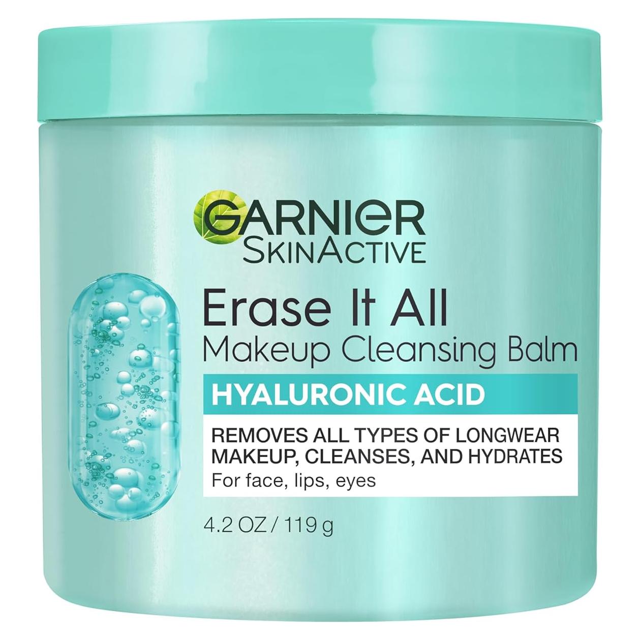 Bálsamo Limpiador Garnier con Ácido Hialurónico 119 g