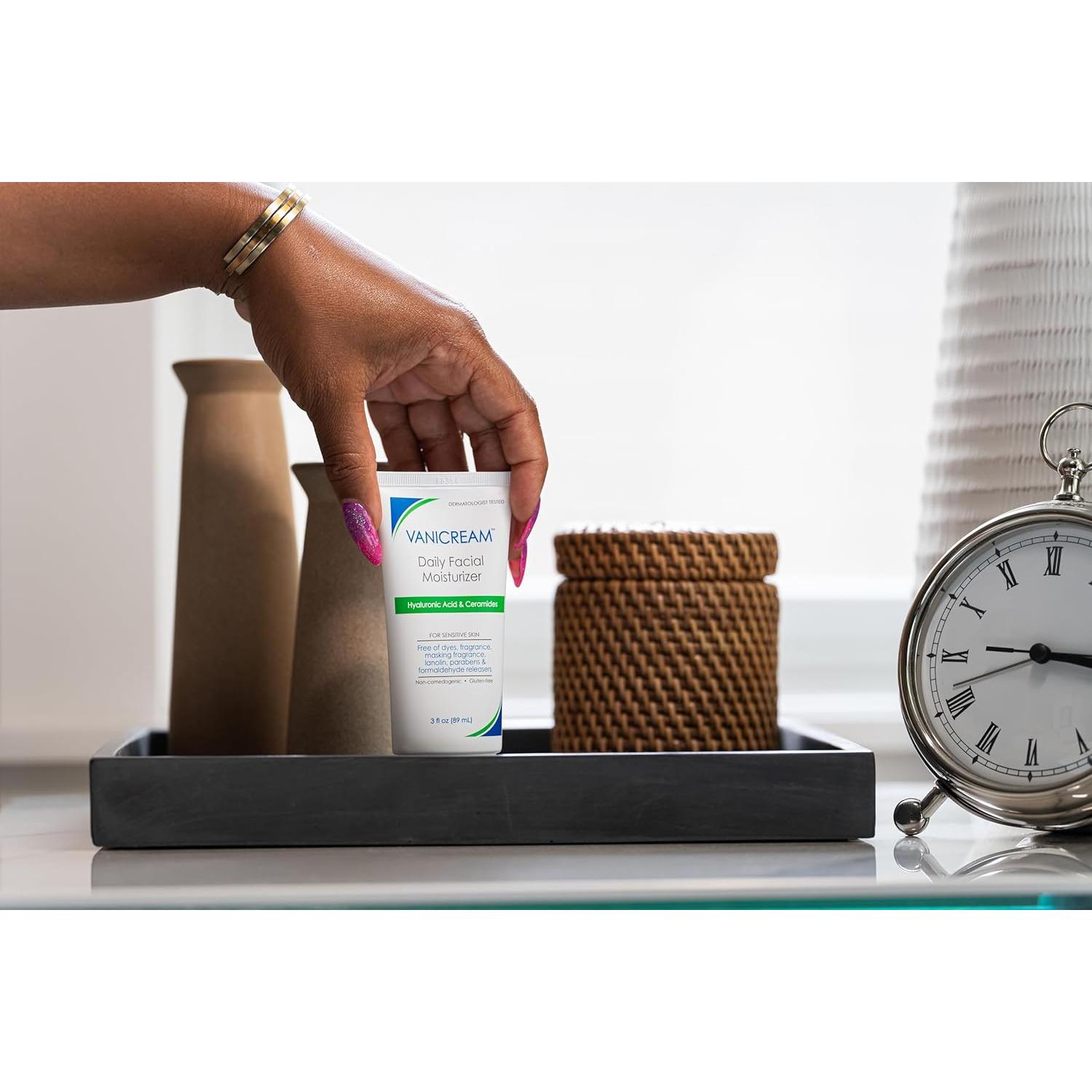 Hidratante Facial Vanicream 90 ml Ceramidas y Ácido Hialurónico