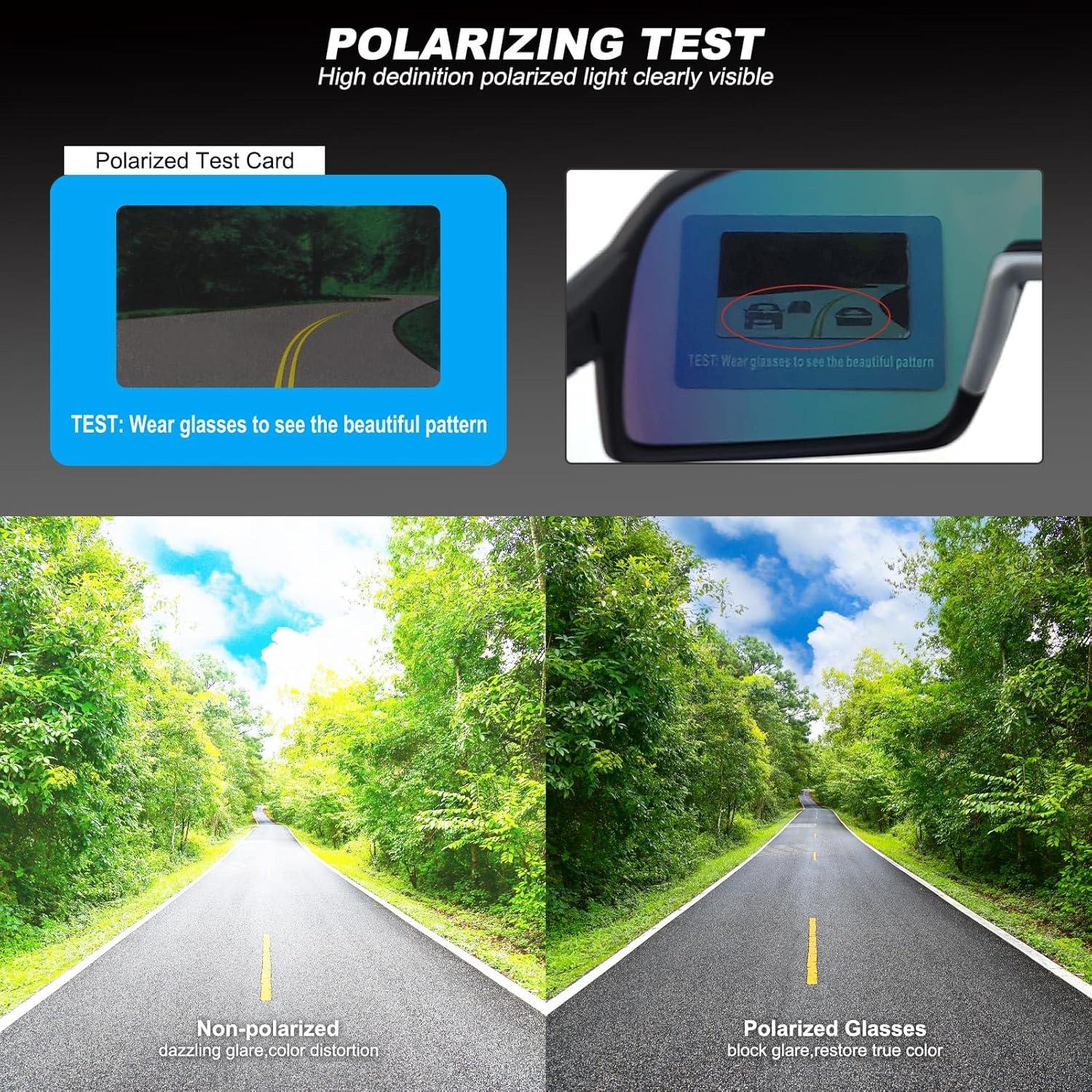 Gafas de Ciclismo BangLong UV400, Ligeras y Comodas