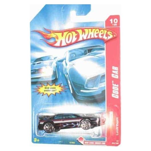 Coche Coleccionable Hot Wheels Lotus Esprit 1:64 Negro