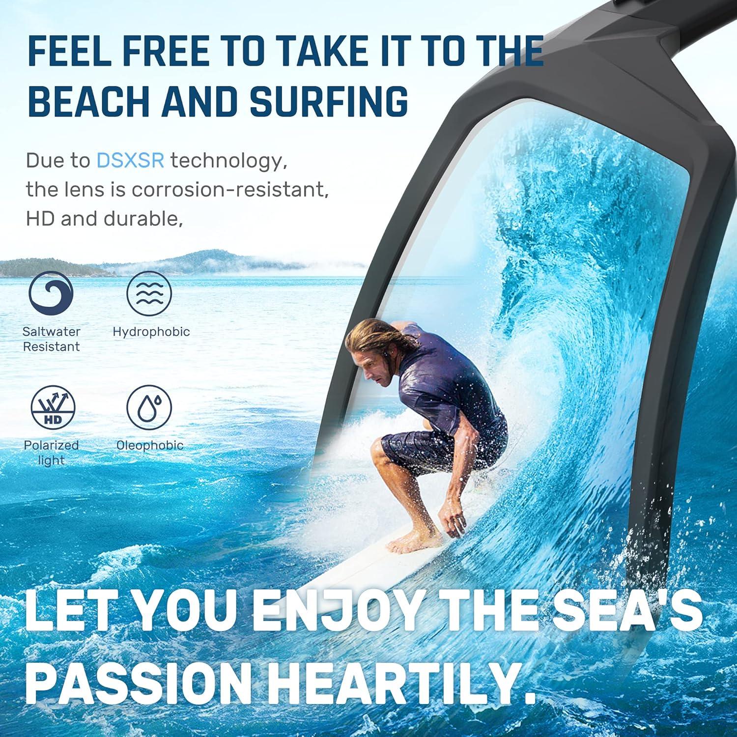 Gafas de sol TOREGE polarizadas para deportes al aire libre