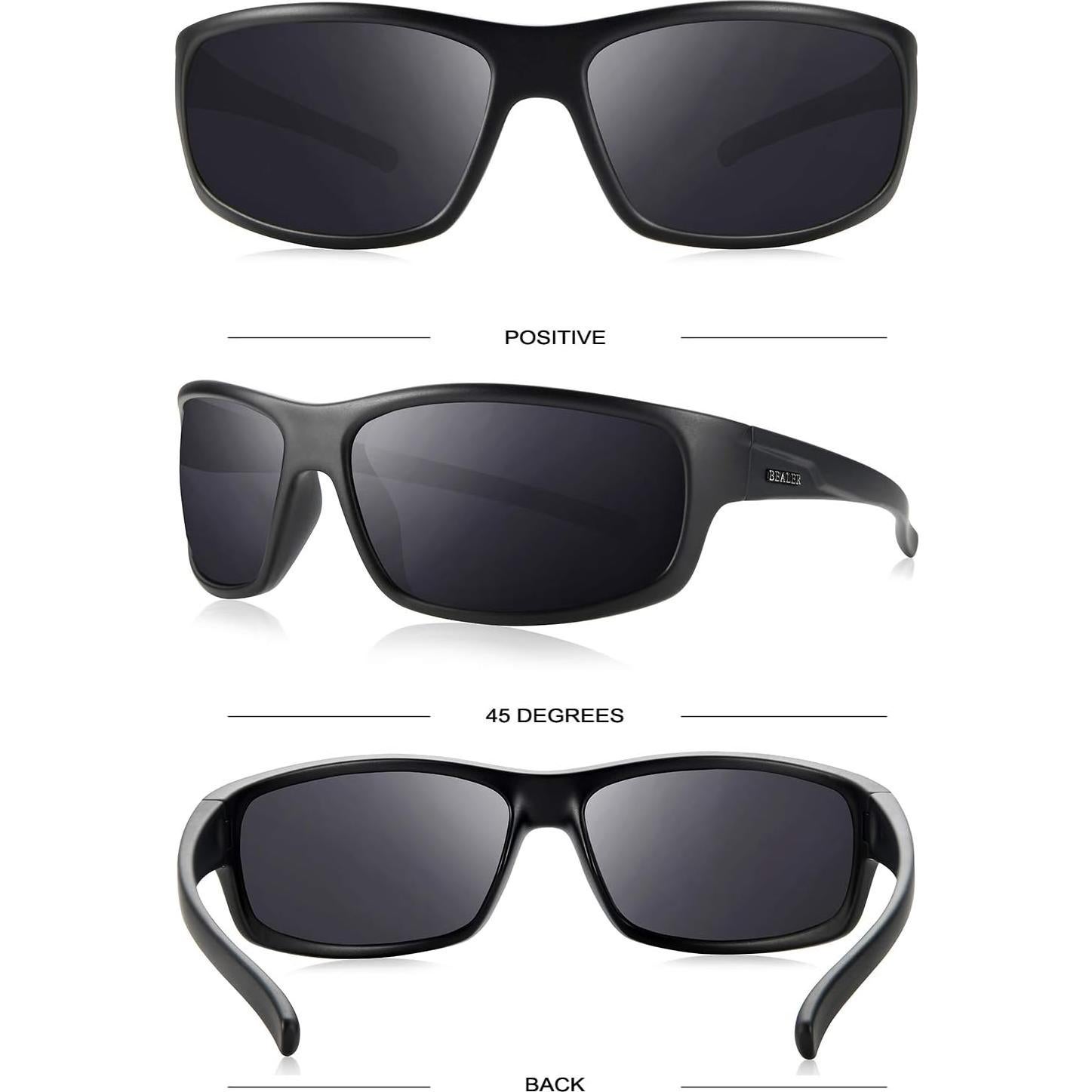 Gafas de sol deportivas BEALER polarizadas para hombres