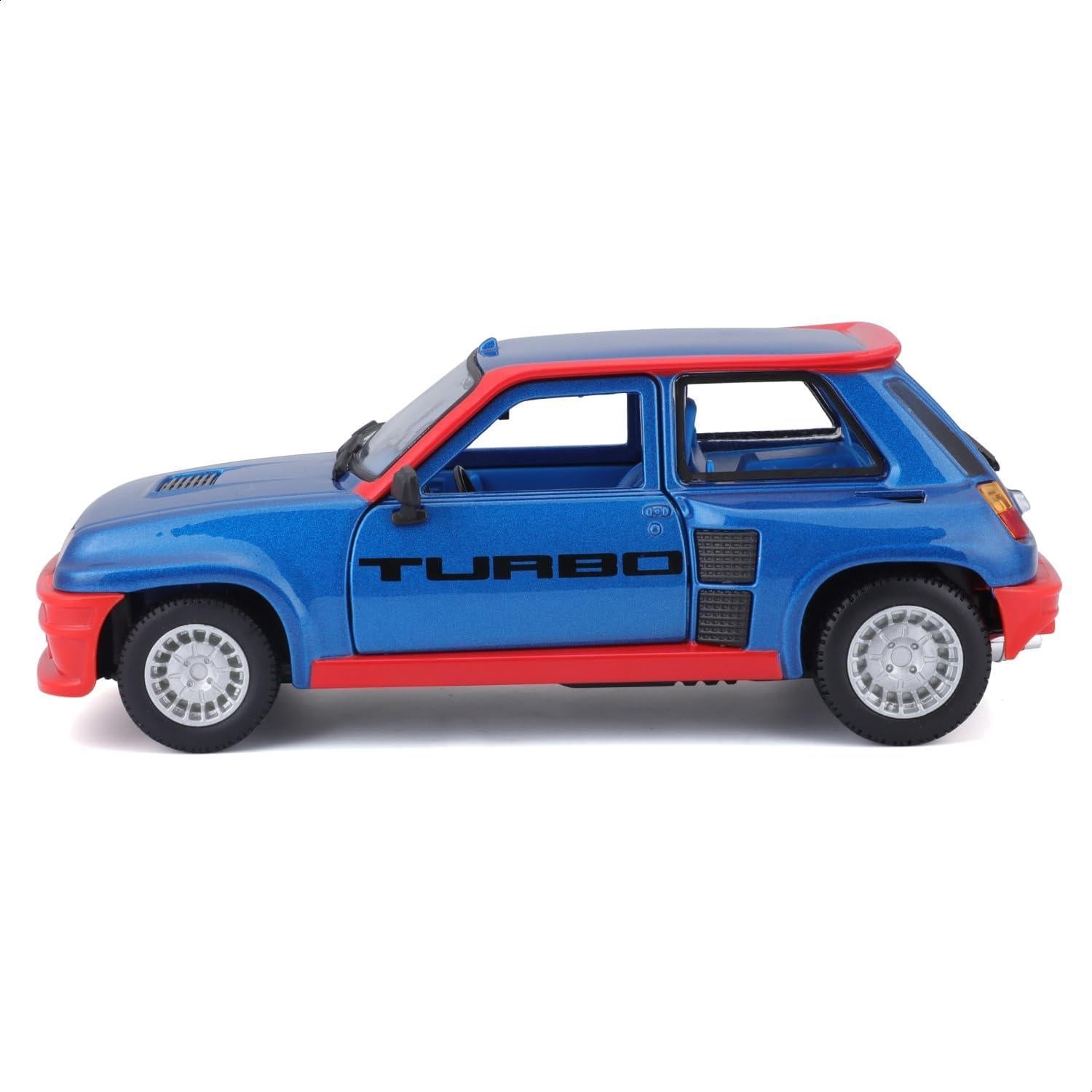 Bburago Renault R5 Turbo 1:24 Diecast Azul/Rojo