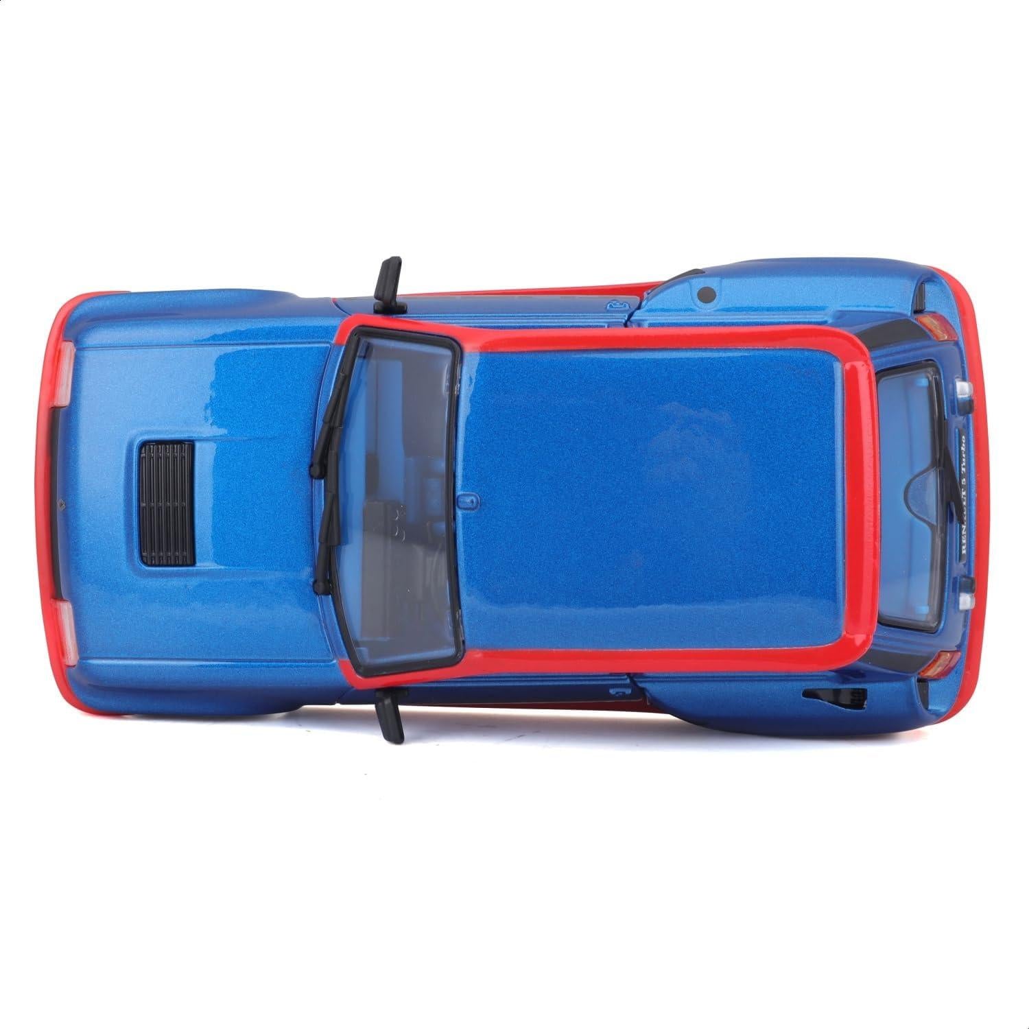 Bburago Renault R5 Turbo 1:24 Diecast Azul/Rojo