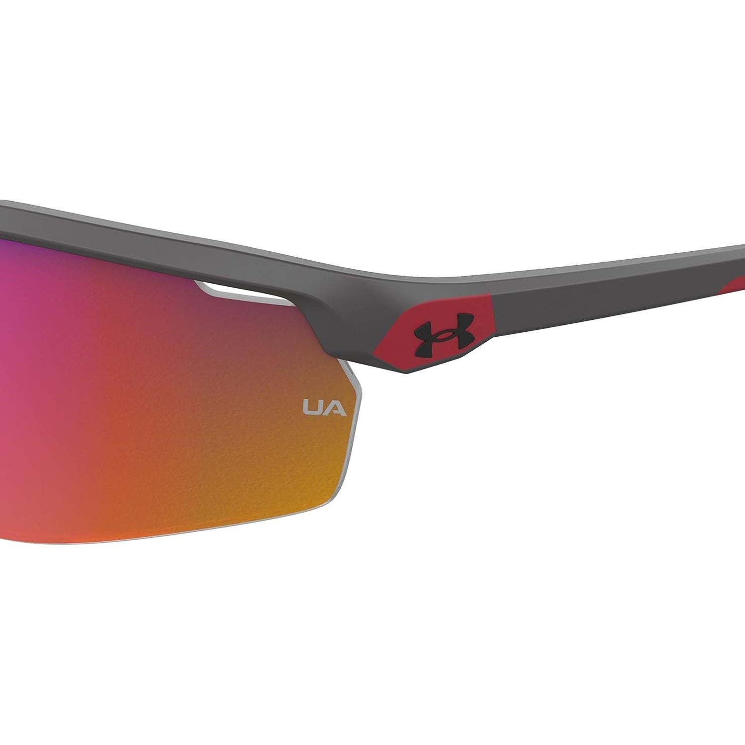 Gafas de sol Under Armour UA Gametime Jr. Niños Gris/Rojo