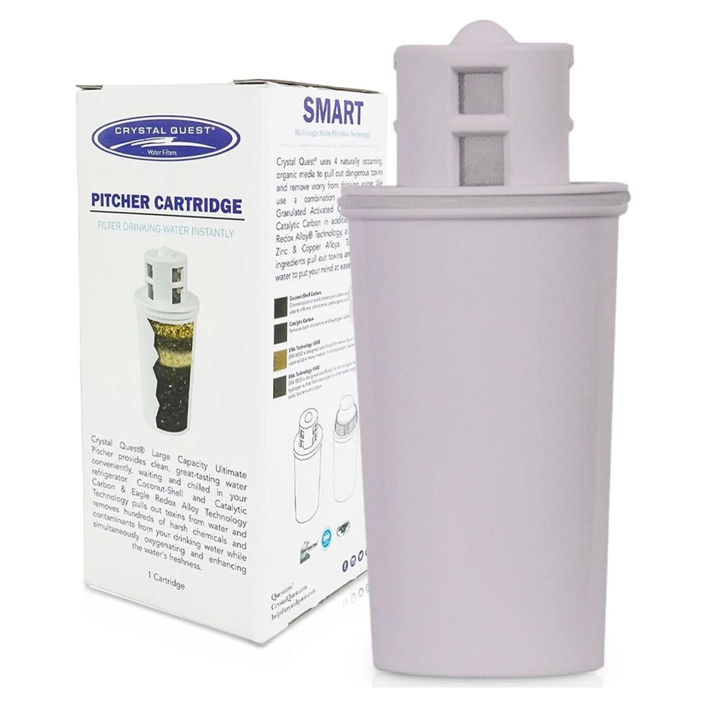 Cartucho Filtro Agua Crystal Quest SMART - Elimina Arsénico 3785L