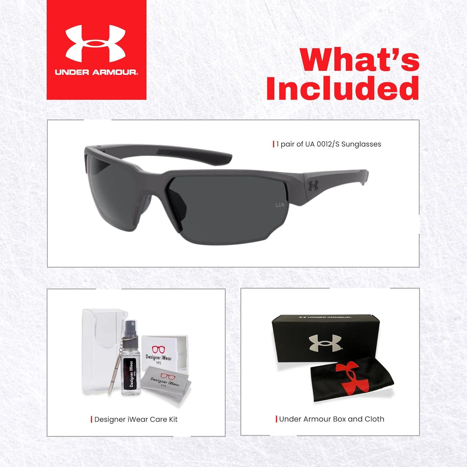 Gafas de Sol Under Armour UA0012/G/S Gris/Negro con Kit
