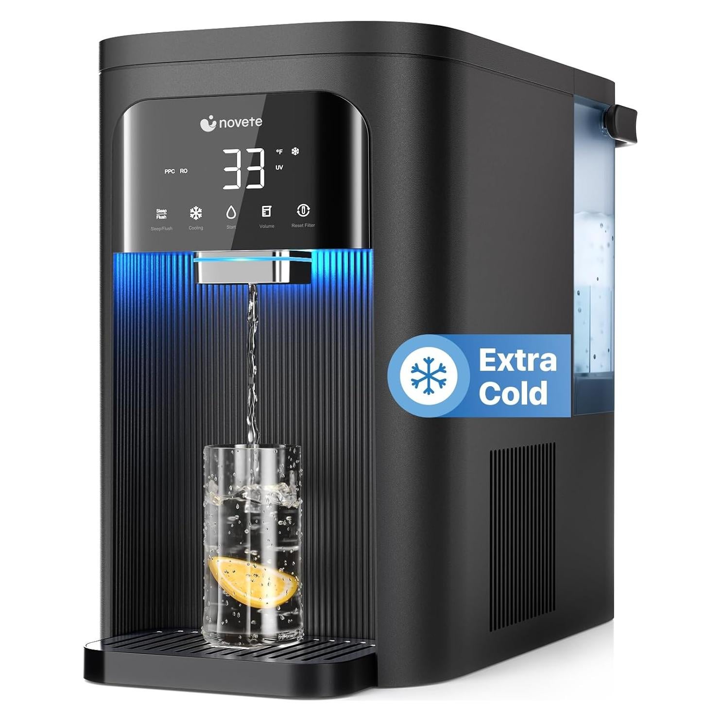 Filtro de Agua por Ósmosis Inversa NOVETE CRF1A-QS 8 Etapas Negro