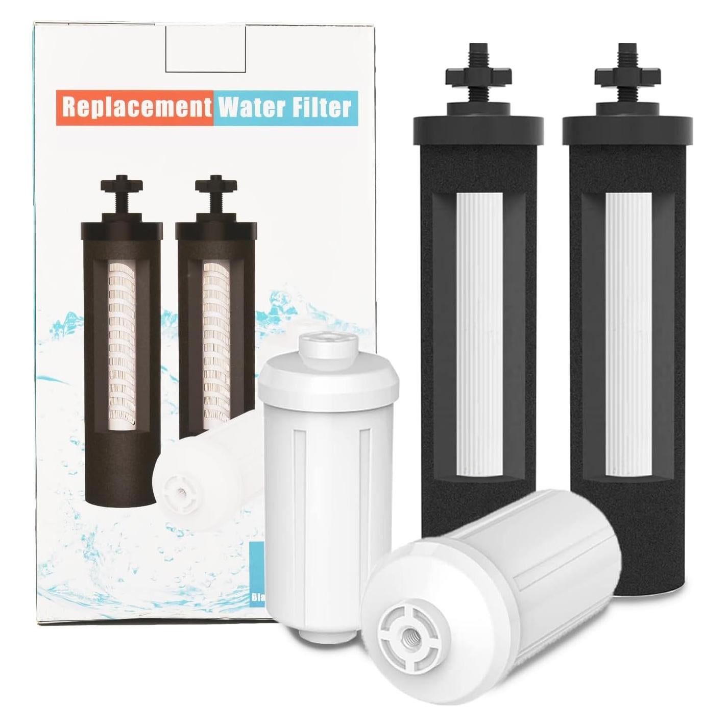 Filtro de Agua Gunneran para Berkey - 4 Unidades, Ultrafiltración