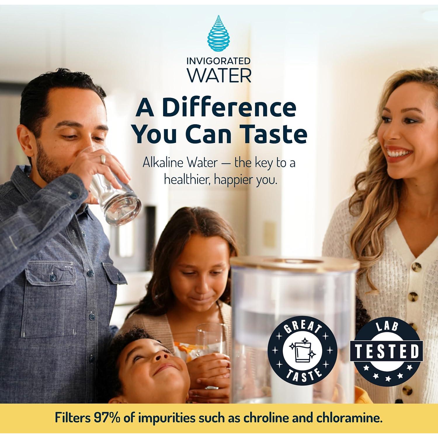 Dispensador de Agua Alcalina Invigorated Water pH RECHARGE 8.5L