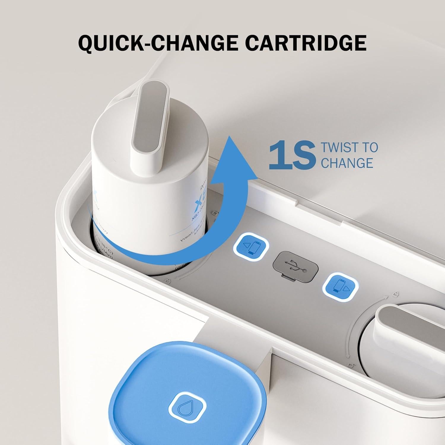 Dispensador de Agua Eléctrico Frizzlife MD40 400 Galones 8 Etapas