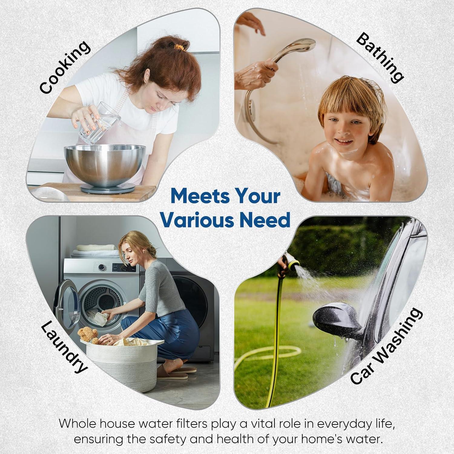 Filtro de Sedimentos Plisado PUREPLUS 5 Micrones 10" x 11.43 cm 2 Pack