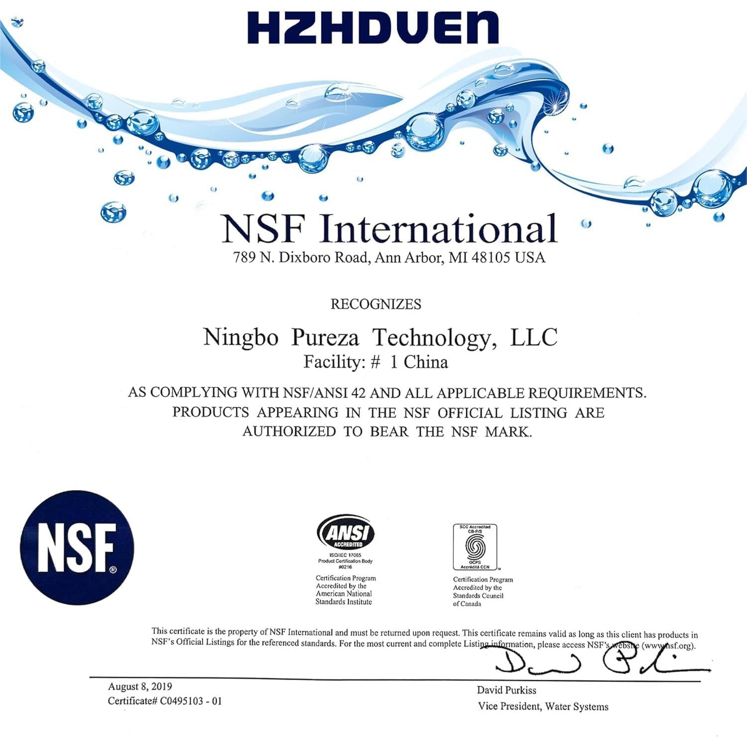 Filtro de Agua Berkey hzhdven BB9-2 y K5366, Paquete de 2