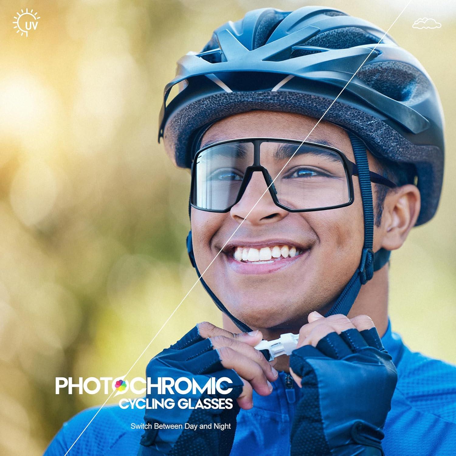 Gafas Fotoquímicas UV400 YOZISS para Ciclismo y Deportes