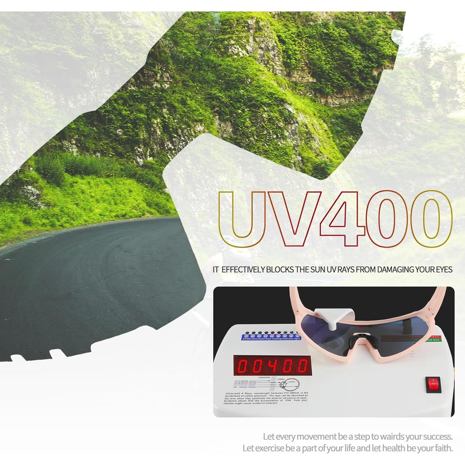 Gafas Deportivas OULAIQI UV400 para Ciclismo y Más