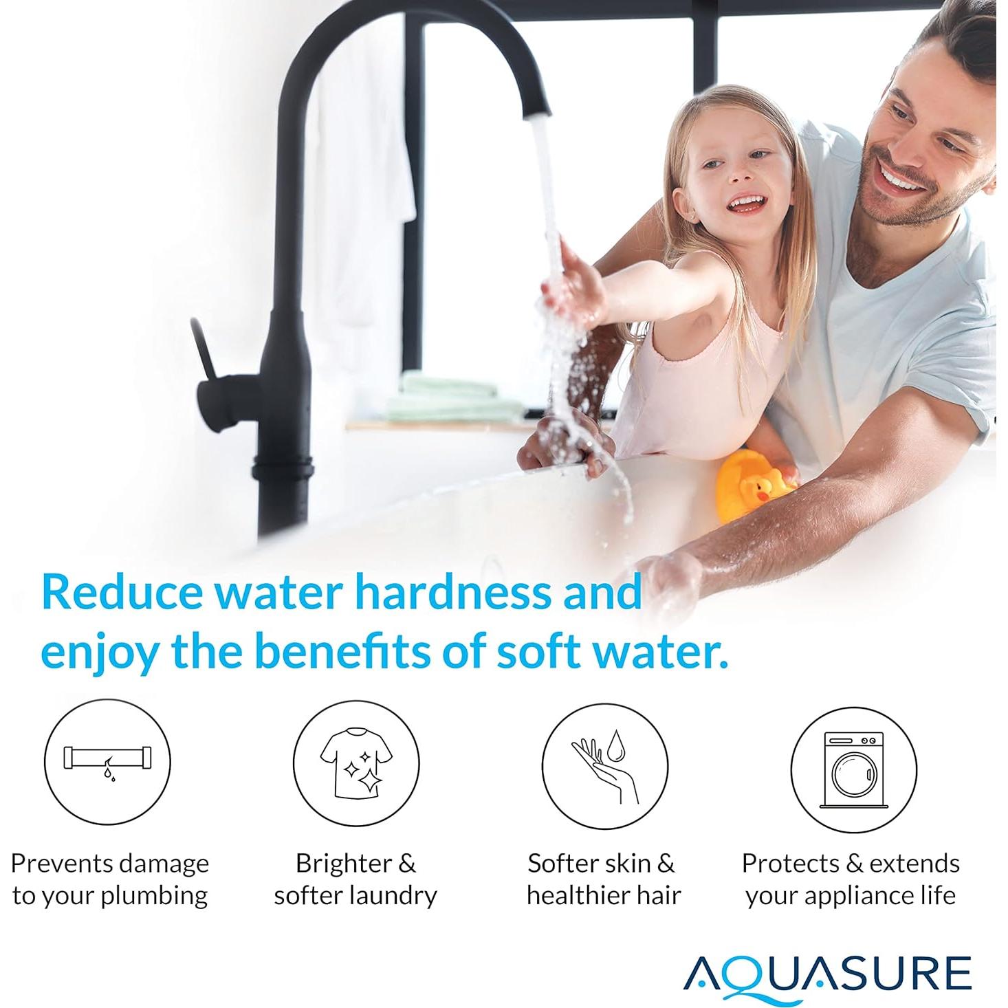 Suavizador de Agua Aquasure 32,000 Granos con Ósmosis Inversa