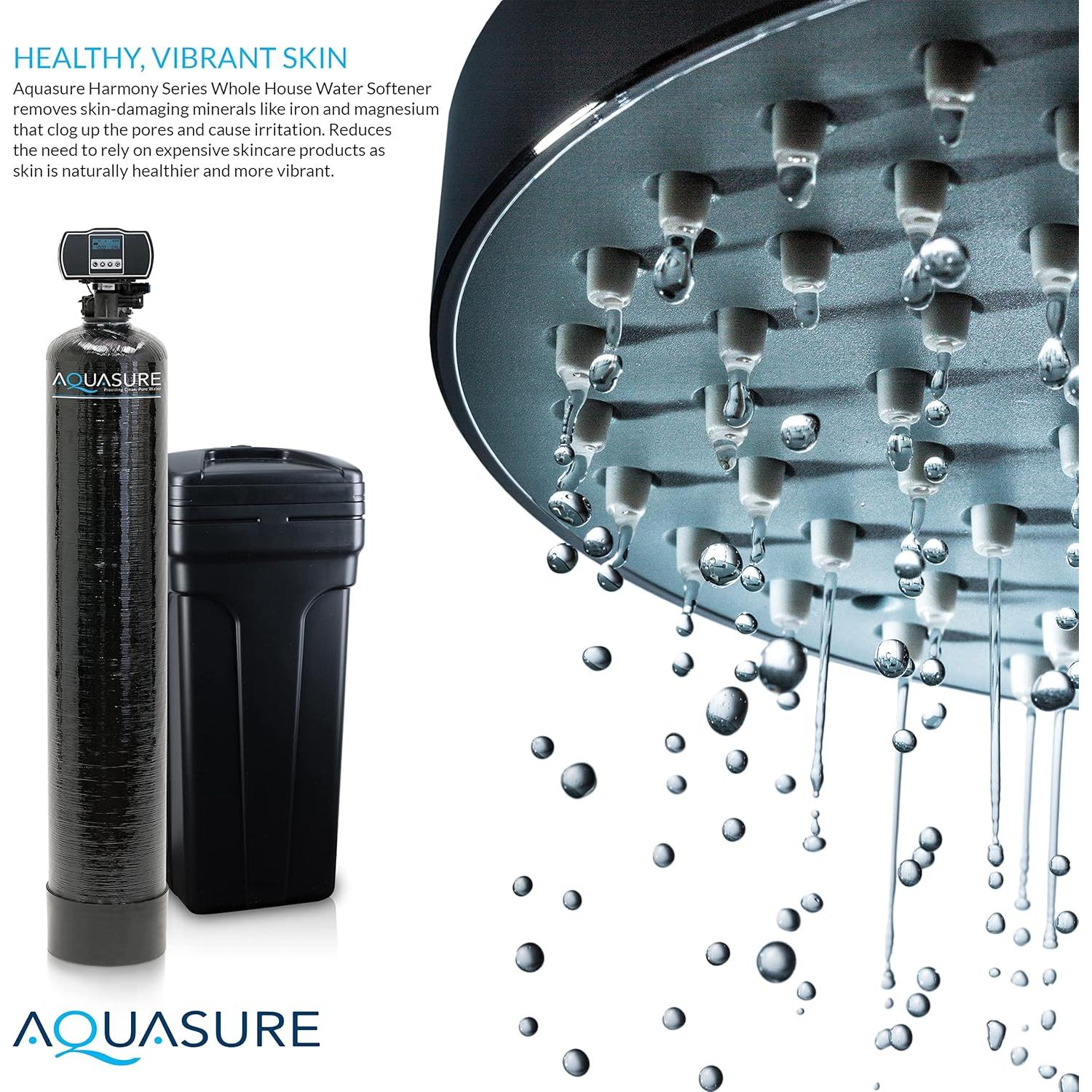 Suavizador de Agua Aquasure 32,000 Granos con Ósmosis Inversa