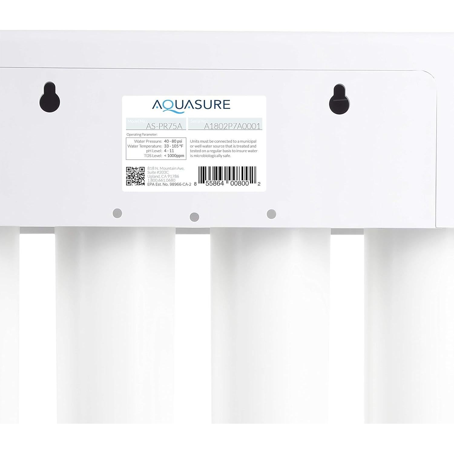 Suavizador de Agua Aquasure 32,000 Granos con Ósmosis Inversa